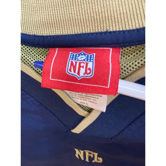 NFL XL Rams Pullover V Neck Jacket - Picture 6 of 8